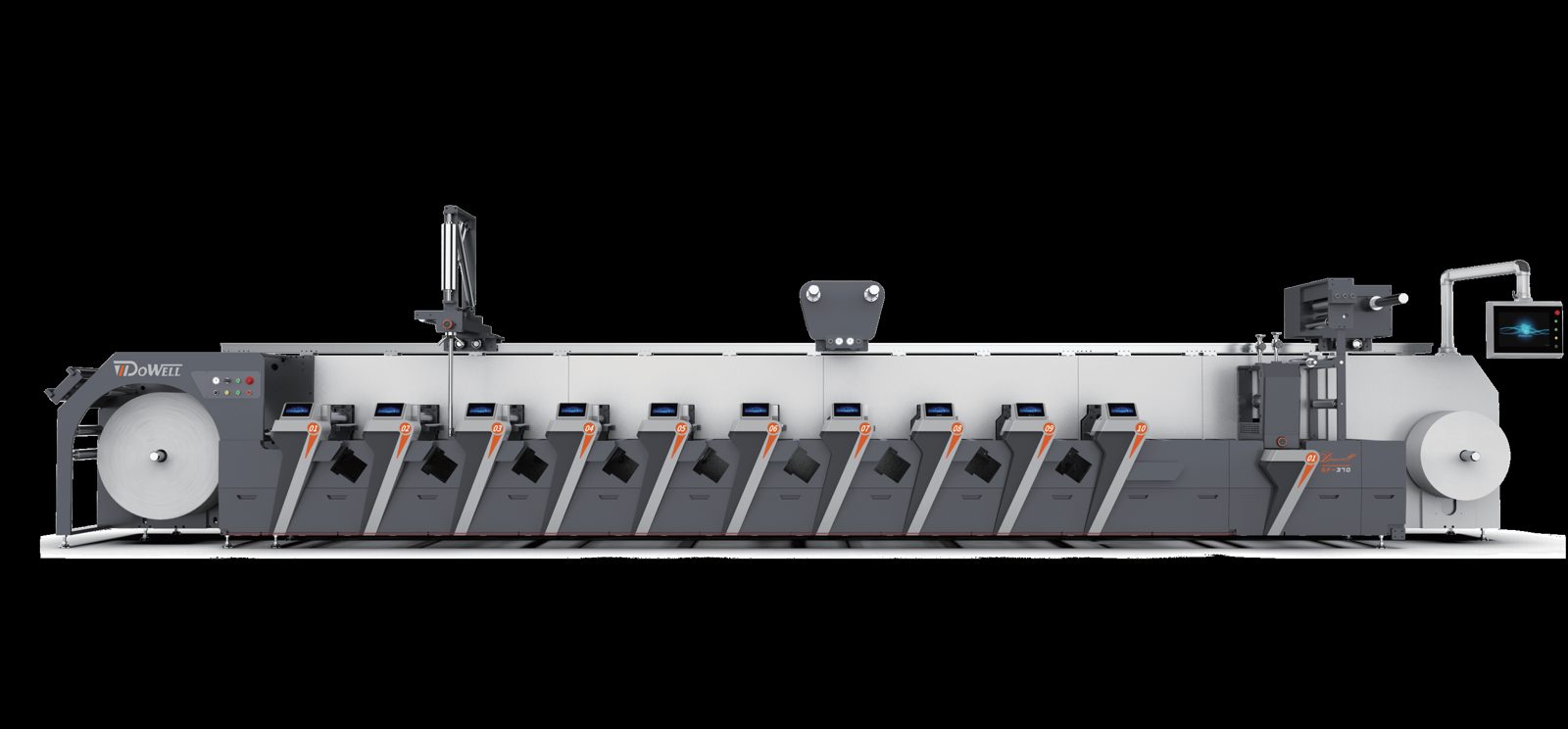 Converting machine line